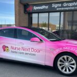 Nurse next door car graphics
