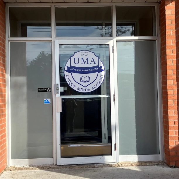Window Film - Entrance Door Frosting and Branding