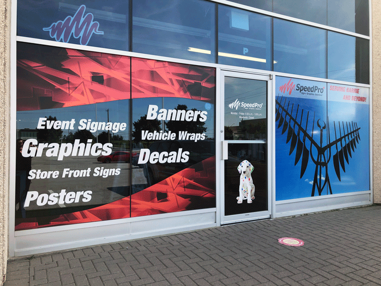 Wall Decals and Window Film - Custom Signs, Custom Banner Printing