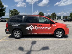 Barrie Sign And Vehicle Wrap Company Designs New Vehicle Wrap For Company Van
