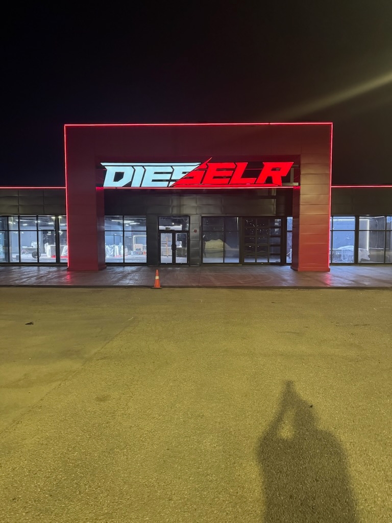 Award Winning Channel Letter Sign by SpeedPro Medicine Hat