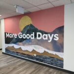 Wall Mural that is textured Avery Denison Film