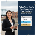 The Psychology of Signage: Modern, Bold & Legible Fonts