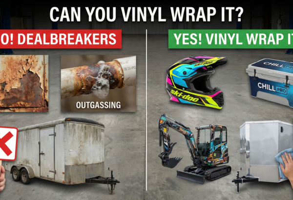 Can dos and can nots of vinyl wrapping