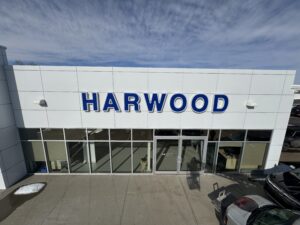 Harwood Ford Brooks, Alberta Channel letter faces