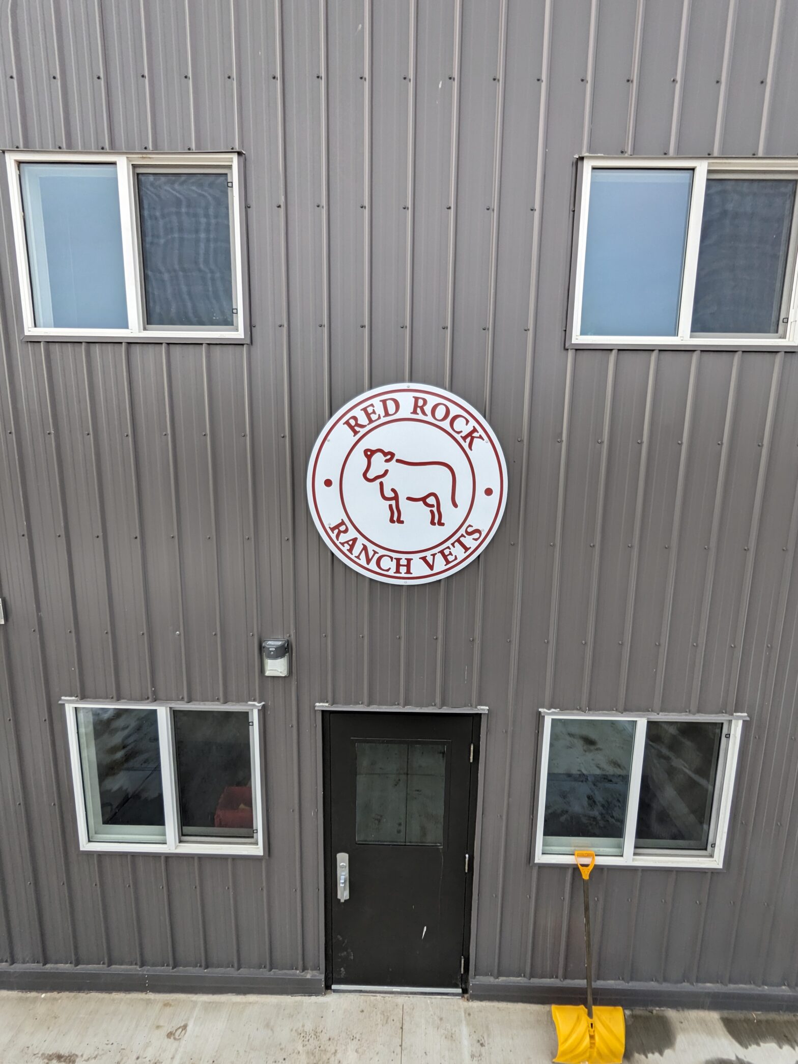 ACM Signs on Corogated Siding Medicine hat, Alberta