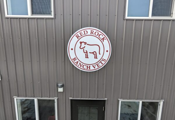 ACM Signs on Corogated Siding Medicine hat, Alberta