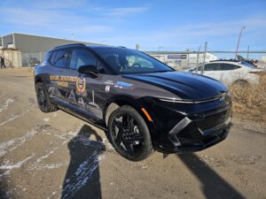 Half Vehicle Wrap for Medicine Hat Police