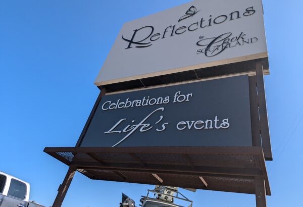 Sign outdoor on sunny day