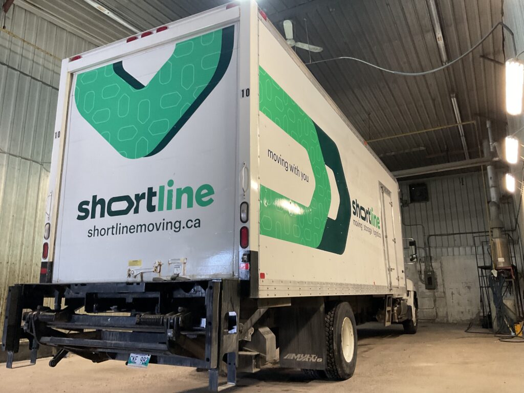 shortline truck wrap